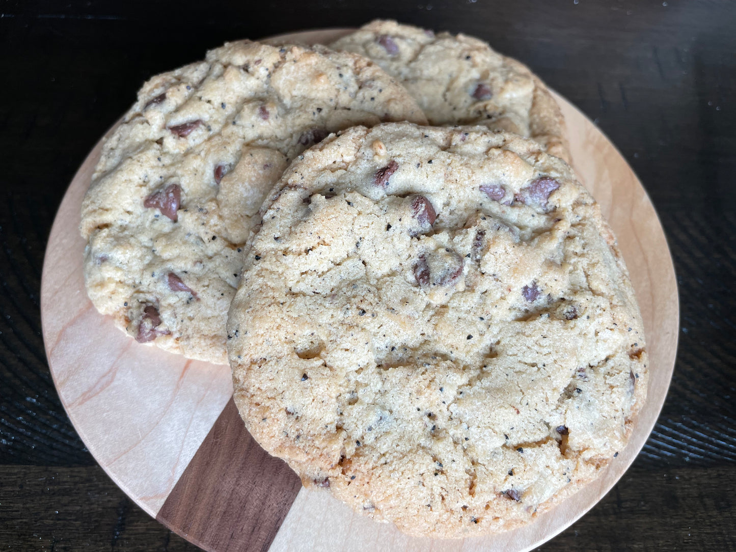 French Roast Coffee and Chocolate Cookies