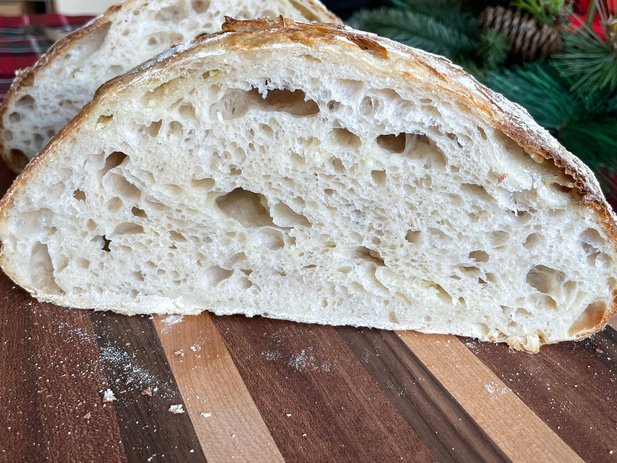 Parmesan Garlic Sourdough