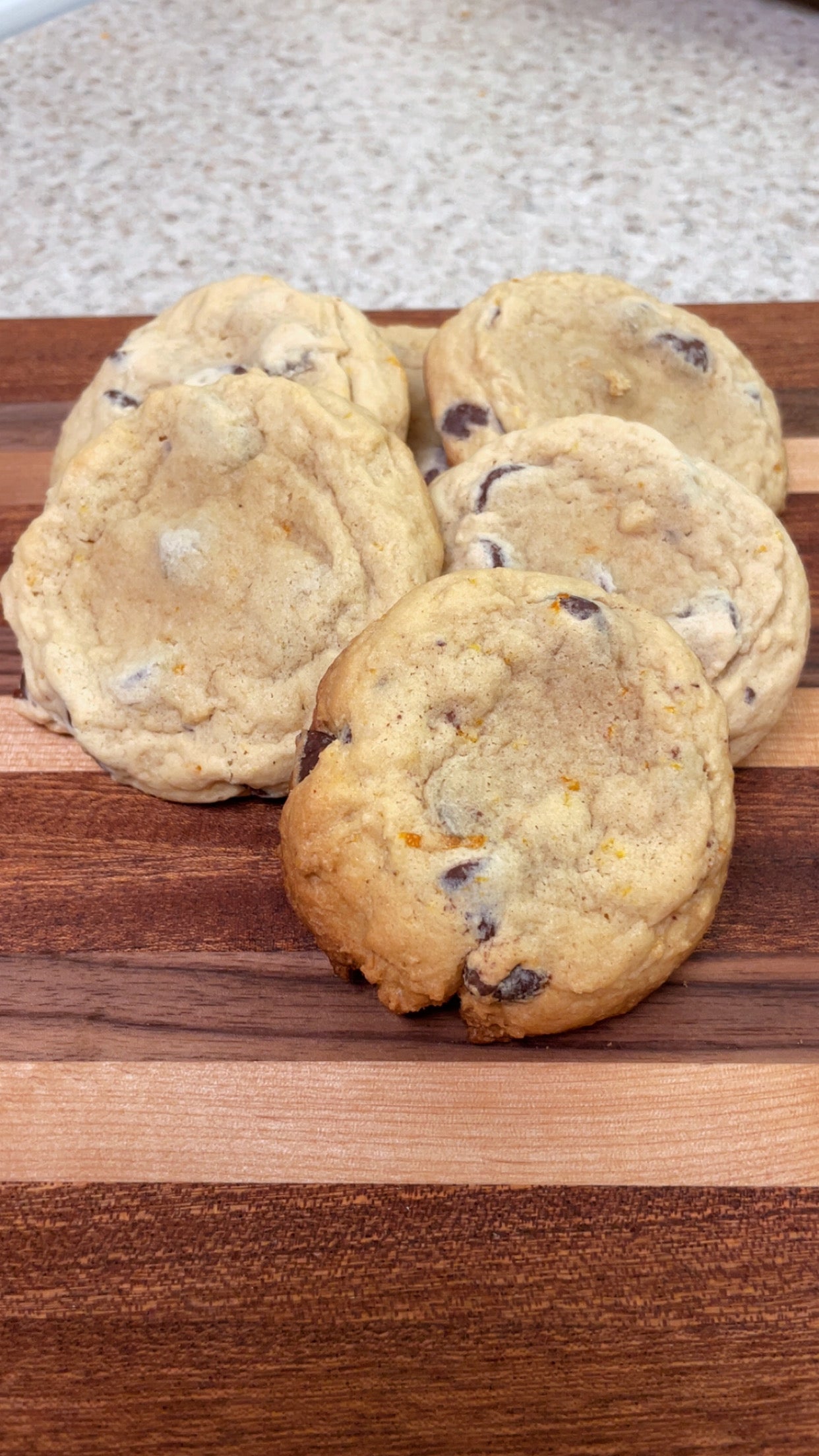 Pumpkin Dark Chocolate Chip Cookies
