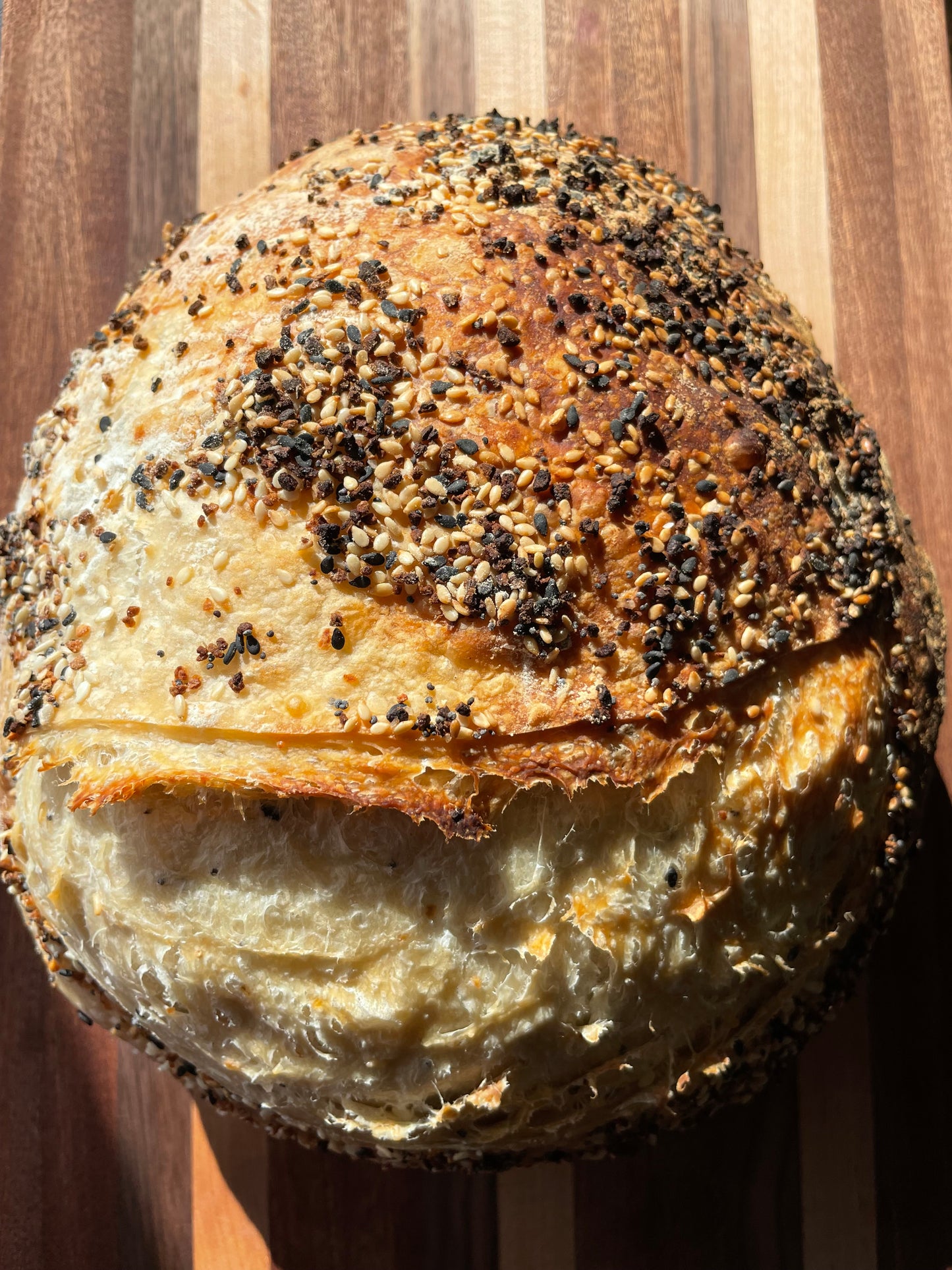 Everything but the Bagel Sourdough