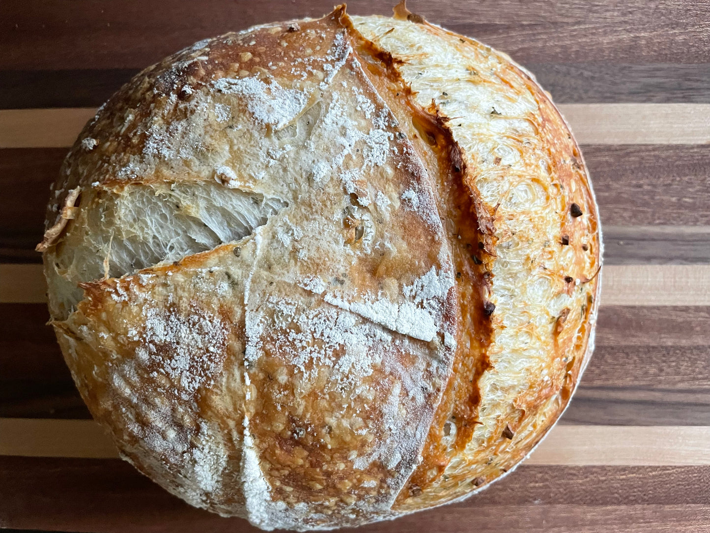 Garlic & Herb Sourdough