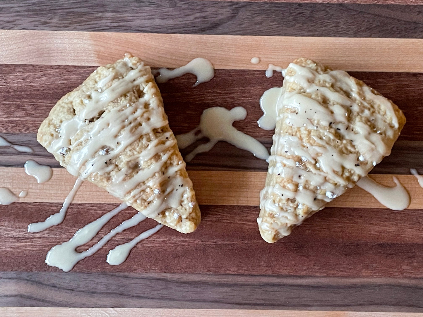 London Fog Sourdough Scones