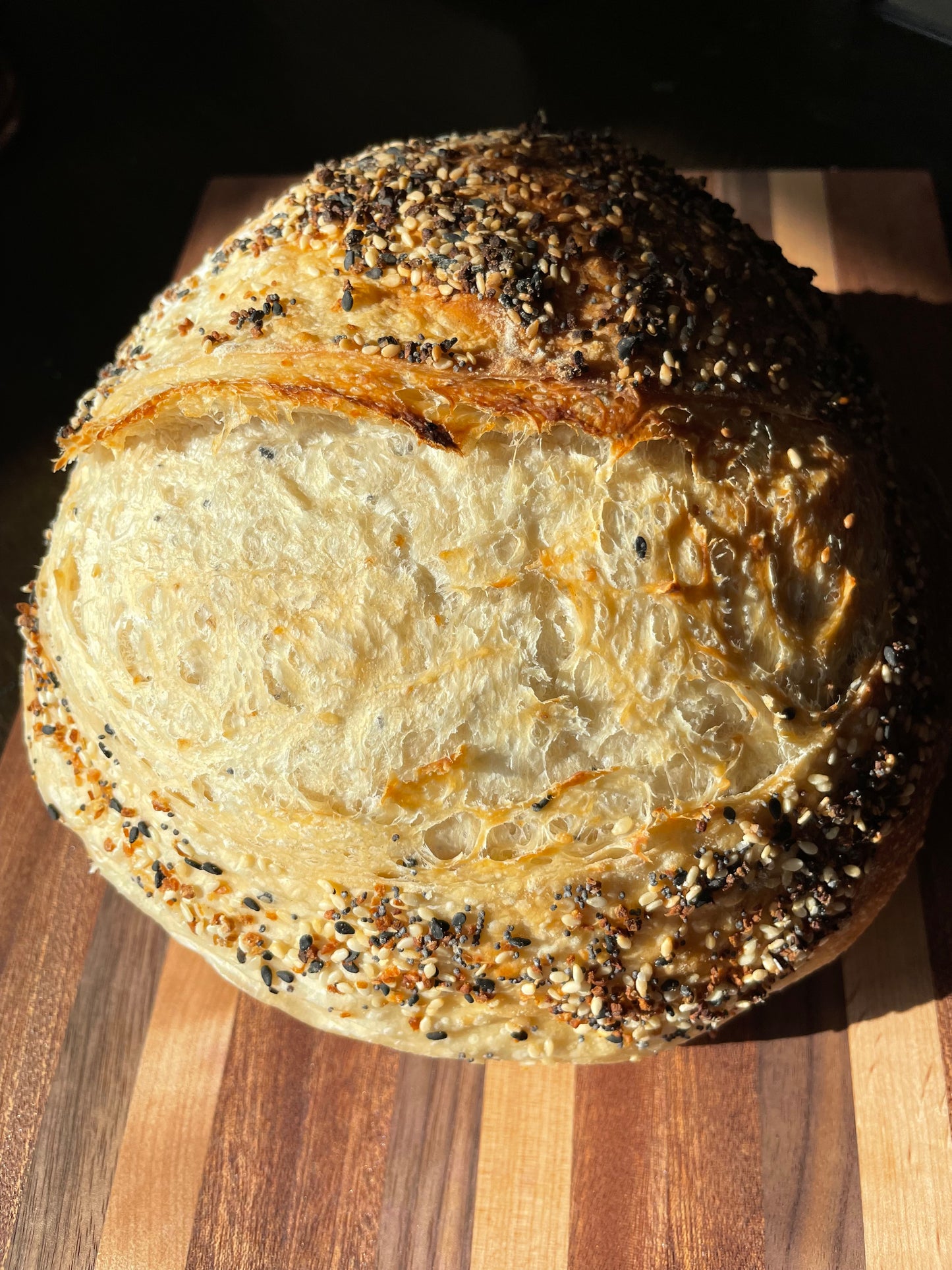 Everything but the Bagel Sourdough