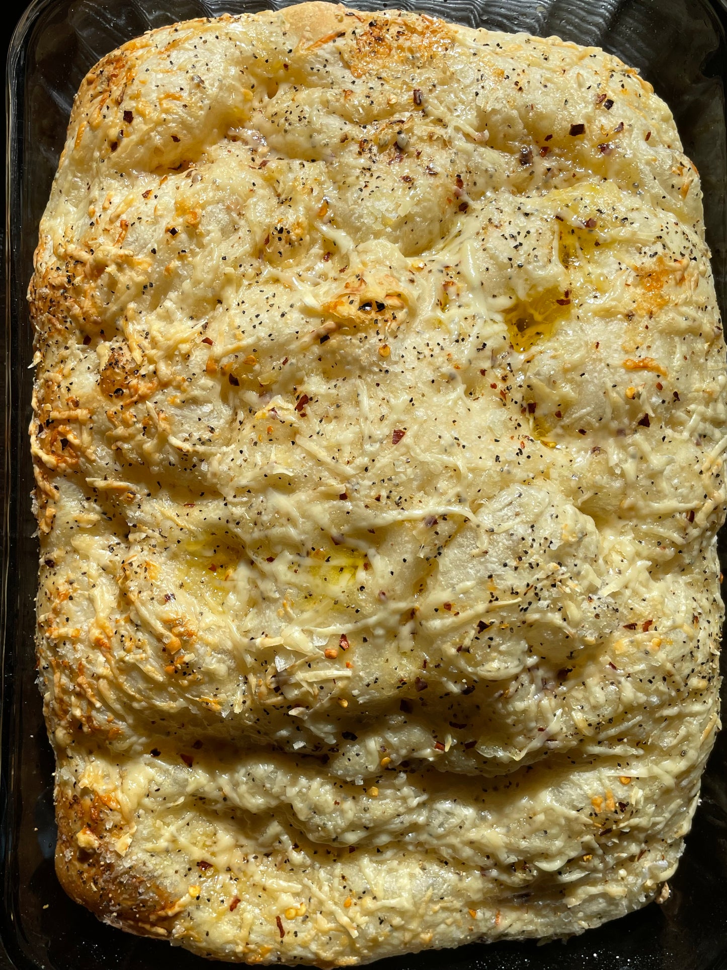 Cacio e Pepe Focaccia