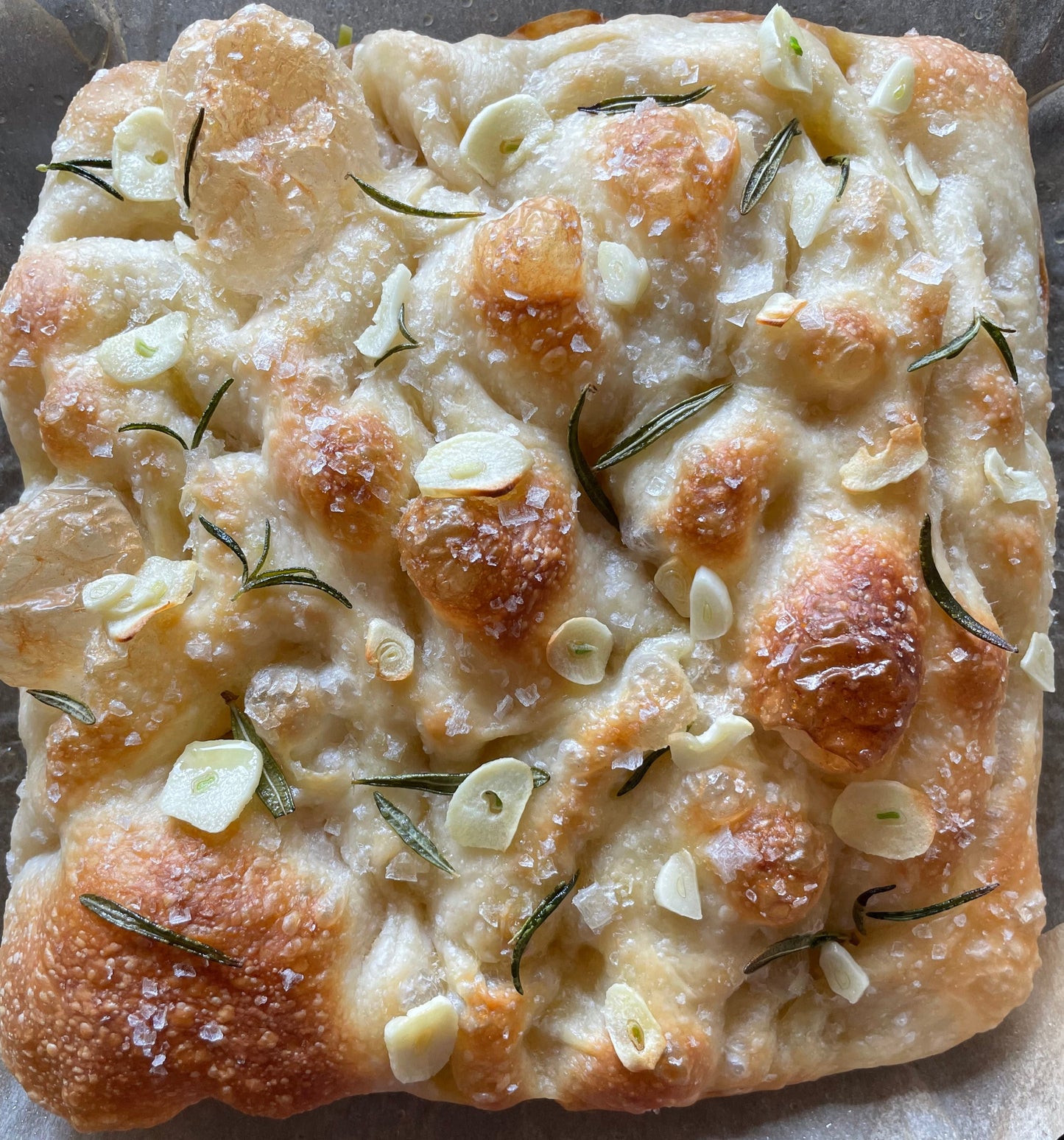 Garlic and Rosemary Focaccia