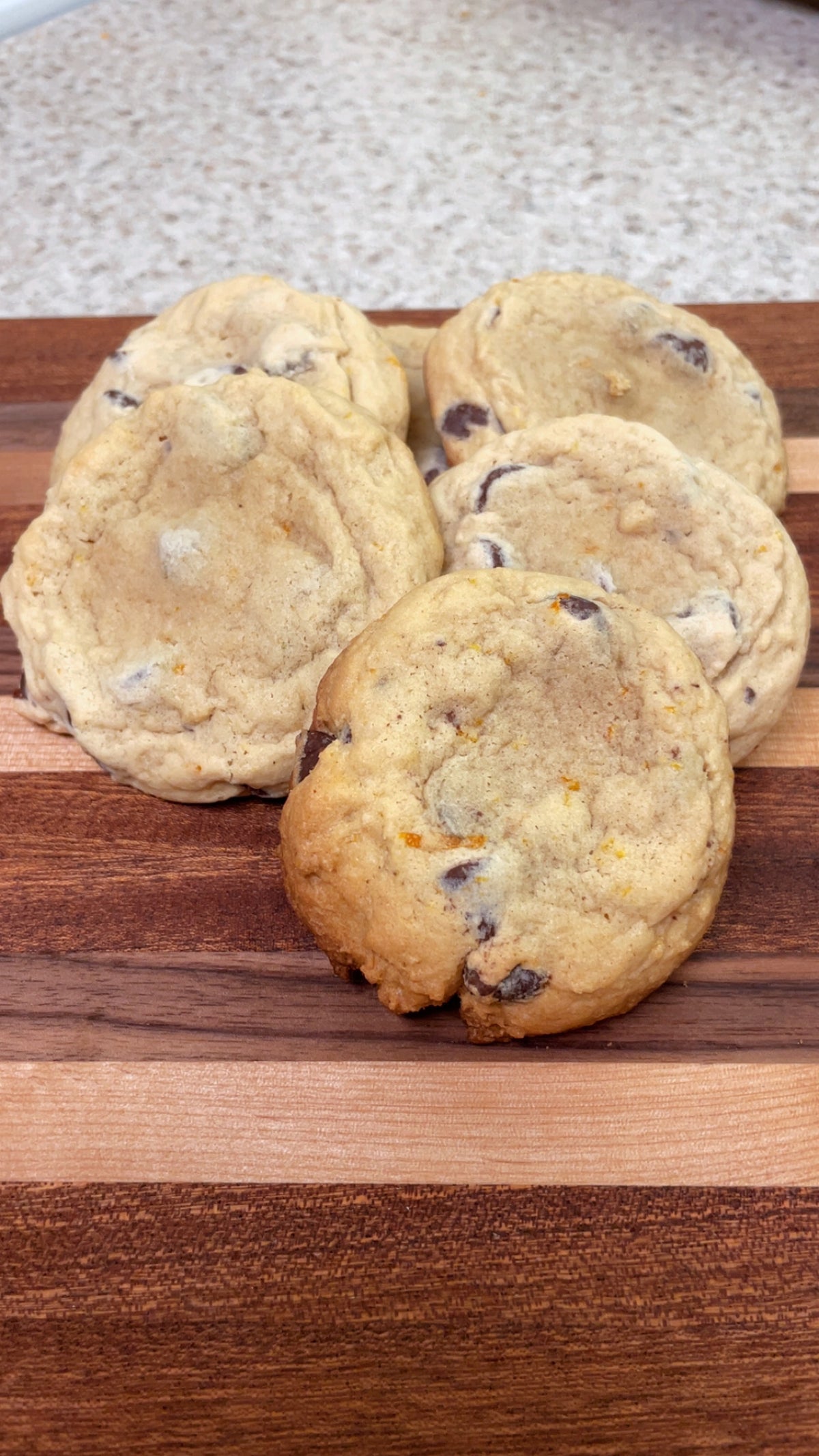 Pumpkin Dark Chocolate Chip Cookies